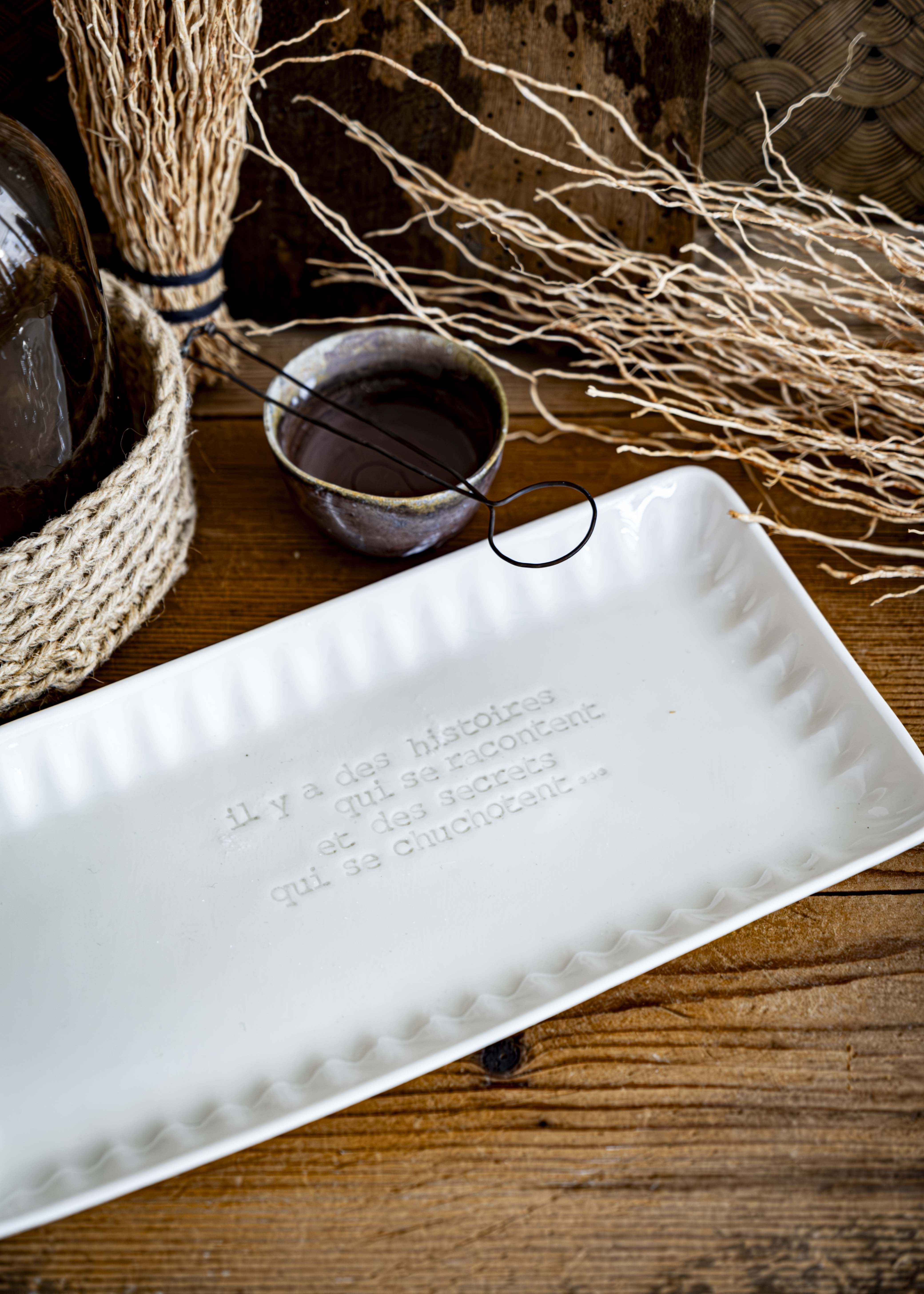 Rosalie - Plat rectangulaire