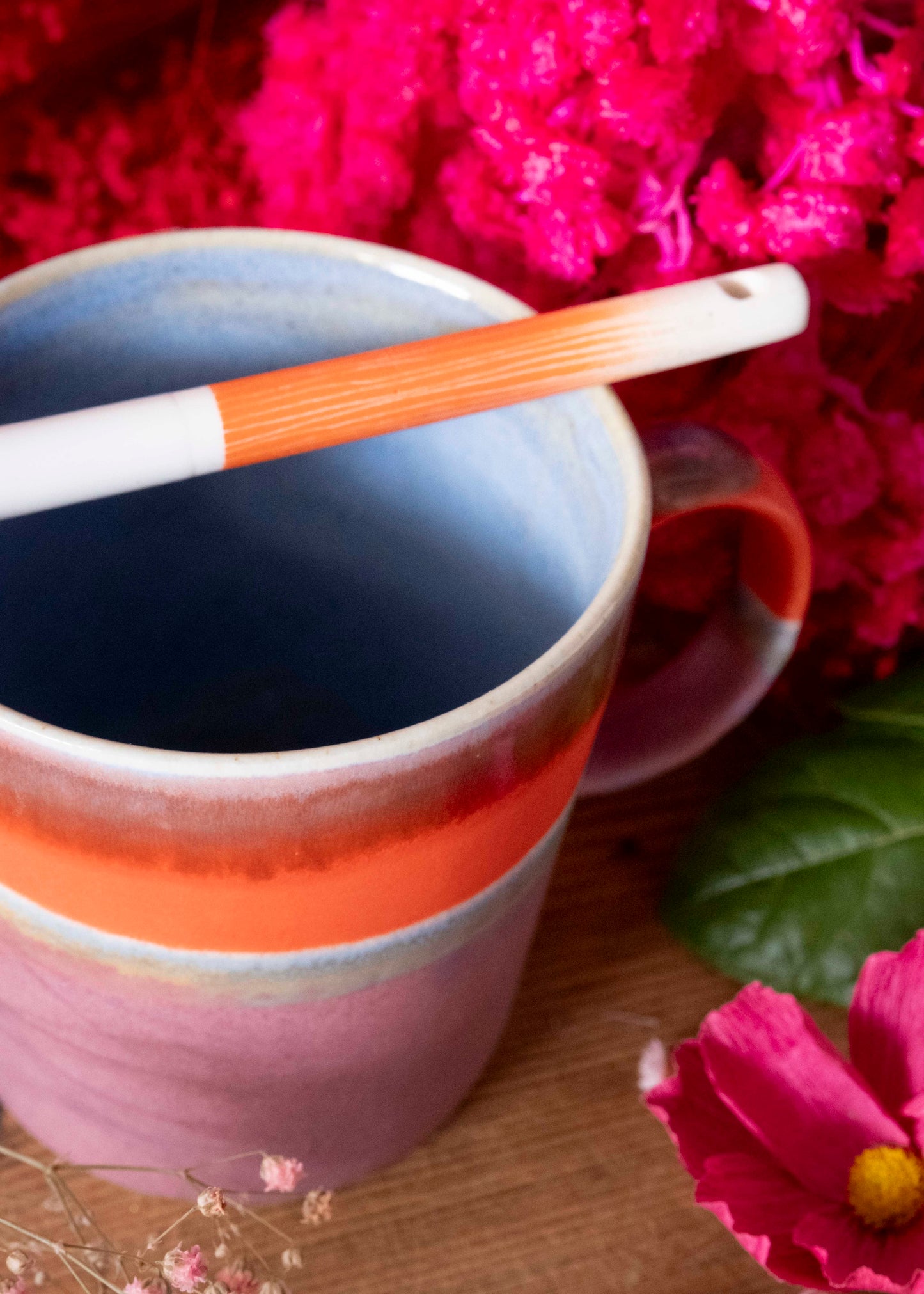 Mug bicolore - Rouge, violet