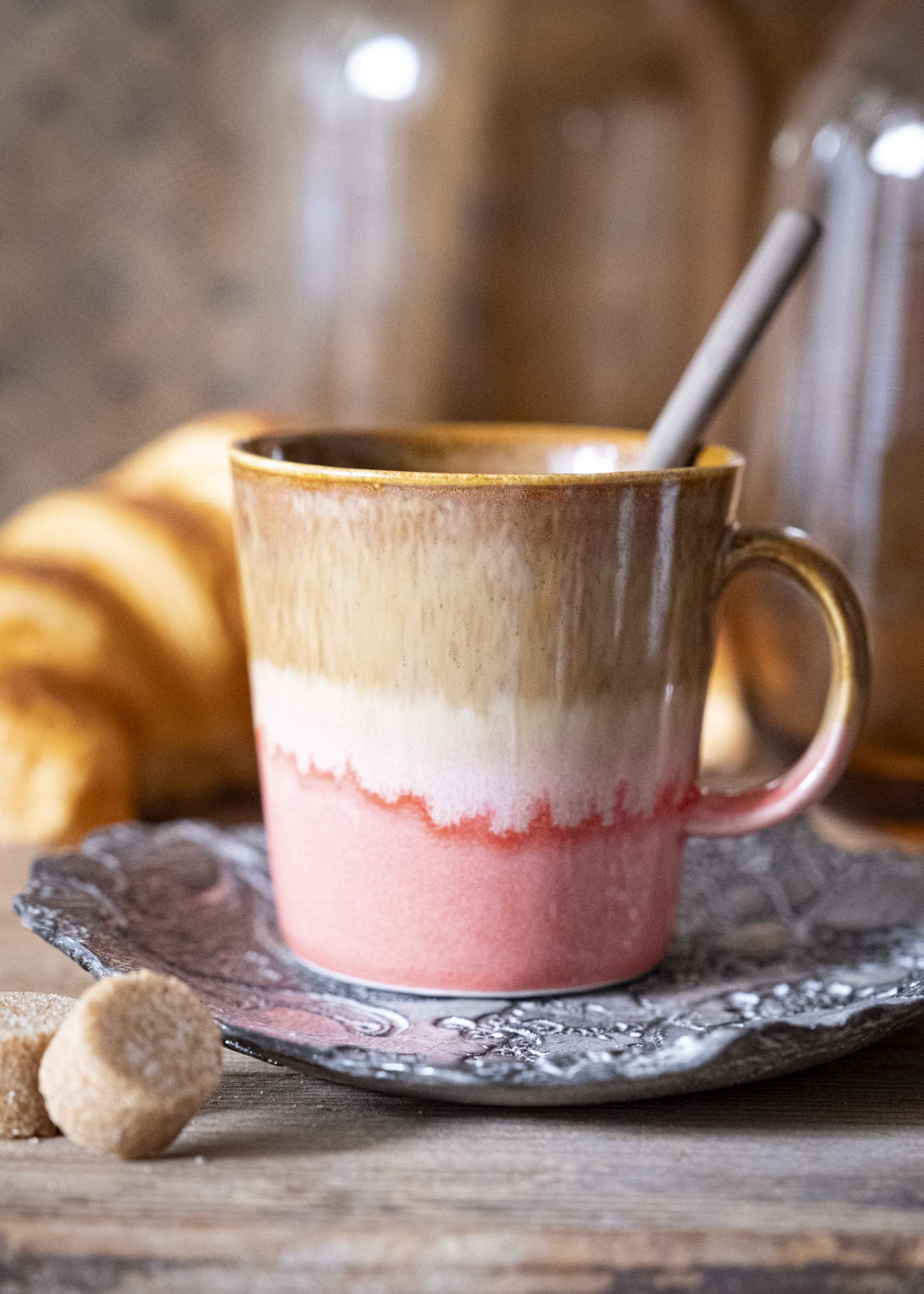 Tasse expresso bicolore - Cury, orange