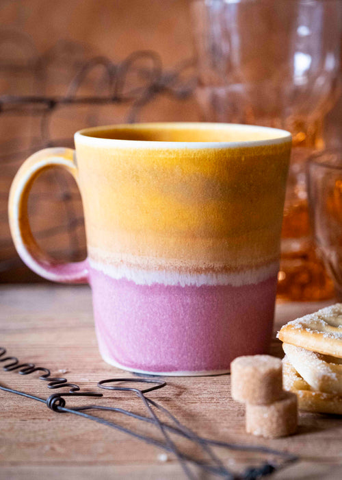 Charger l'image 1 dans la galerie. Mug bicolore - Cury, violet