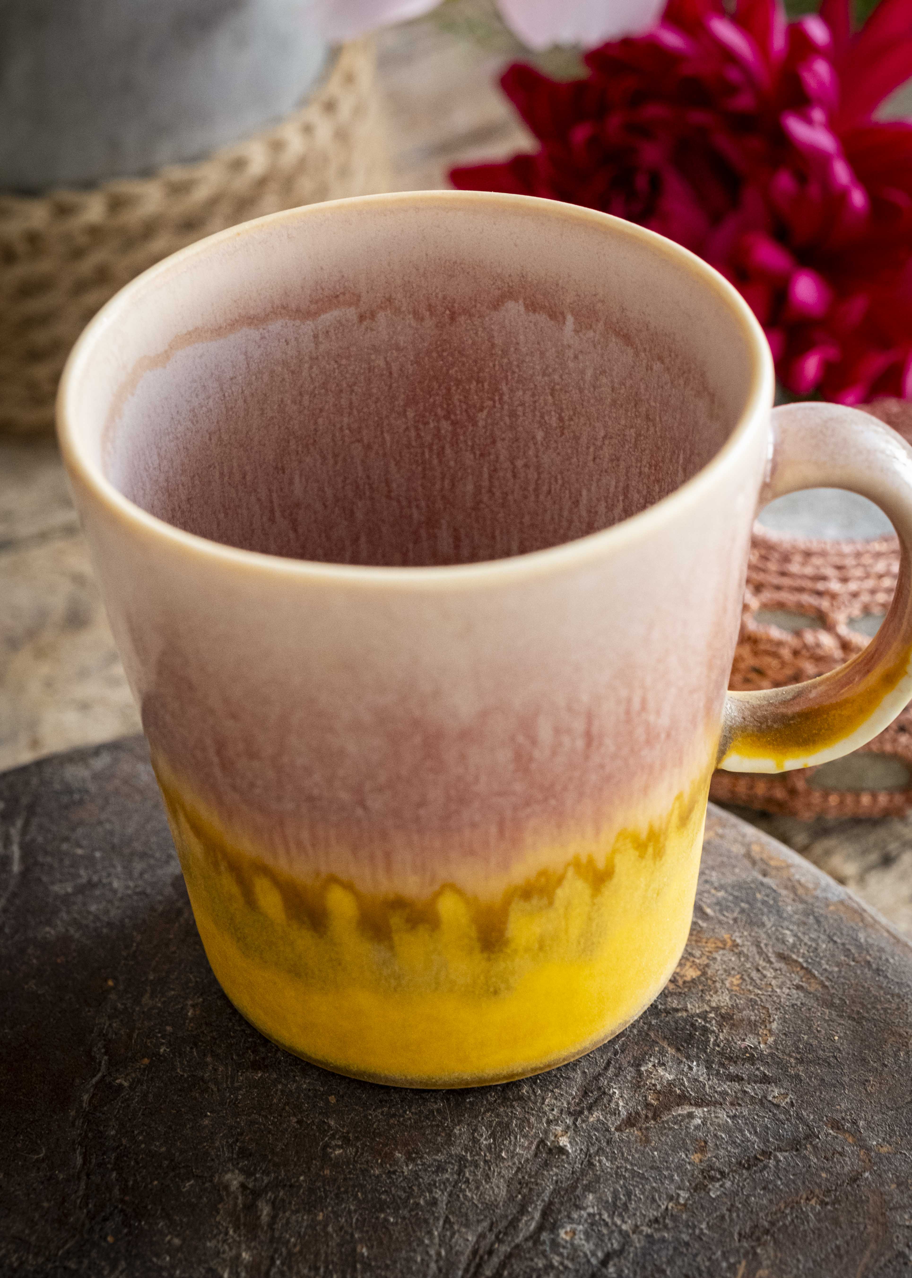 Mug bicolore - Cury, parme