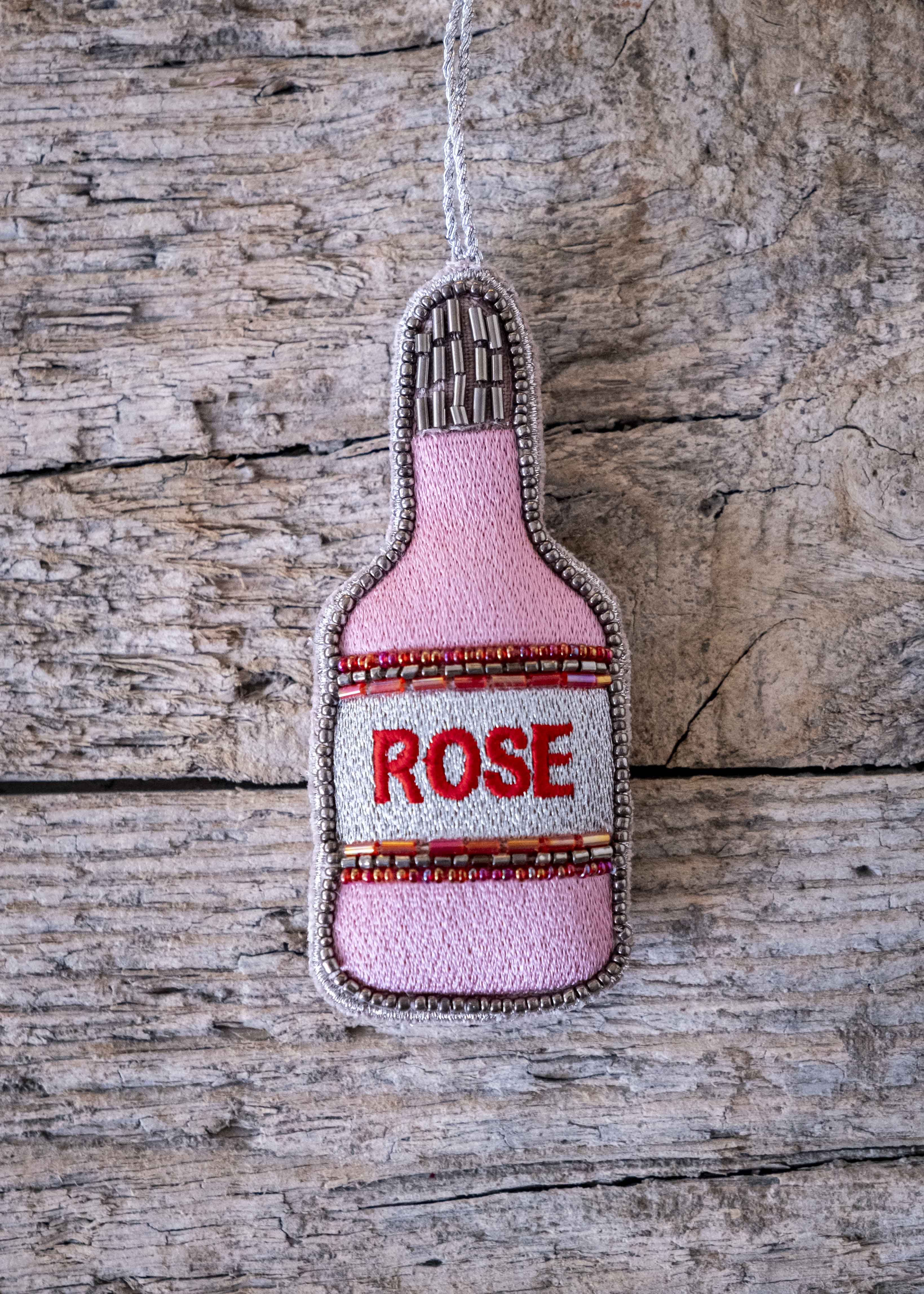 La bouteille de rosé