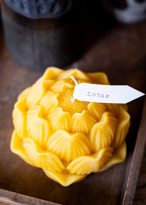 Charger l&#39;image 1 dans la galerie. Lotus - bougie